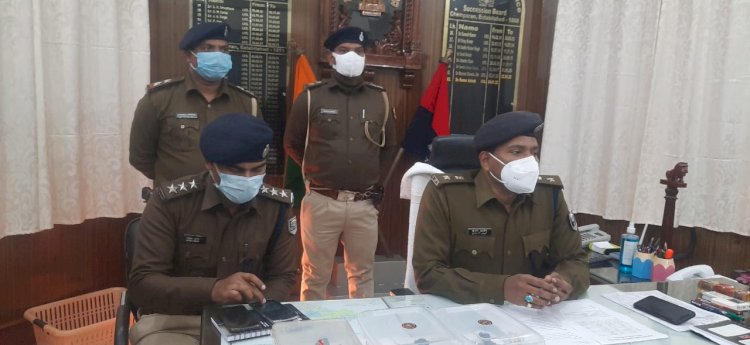 पुलिस की प्रोएक्टिव पुलिसिंग से भीषण डकैती की योजना विफल 04 गिरफ्तार एवं हथियार बरामद