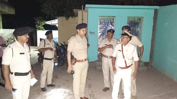 पुलिस अधीक्षक द्वारा गौरा ओपी का वार्षिक निरीक्षण कर निर्देश