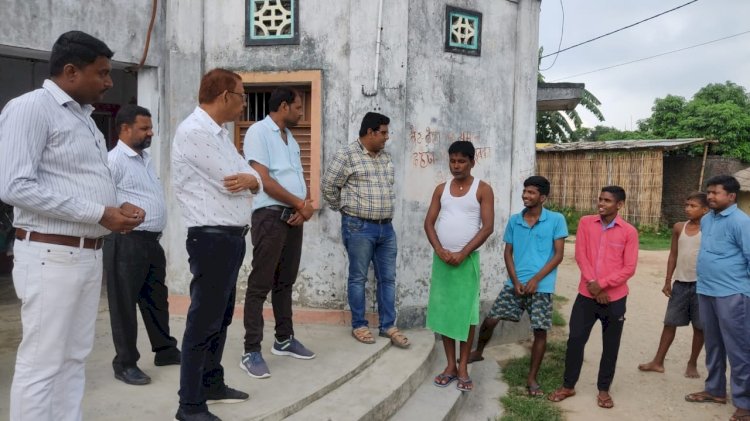 कोविड टीकाकरण महाअभियान का सिविल सर्जन ने किया निरीक्षण