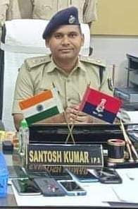 धनतेरस के मौके पर अपराध नियंत्रण हेतु पुलिस बल तैनात