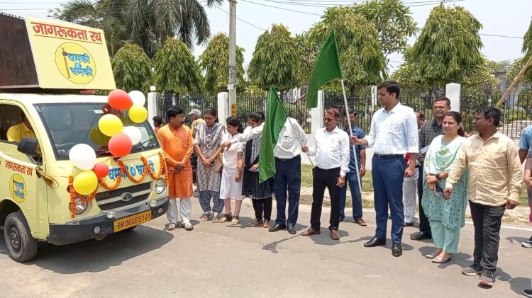 छह एलईडी रथ जिले में फैलाएगी चमकी पर जागरूकता