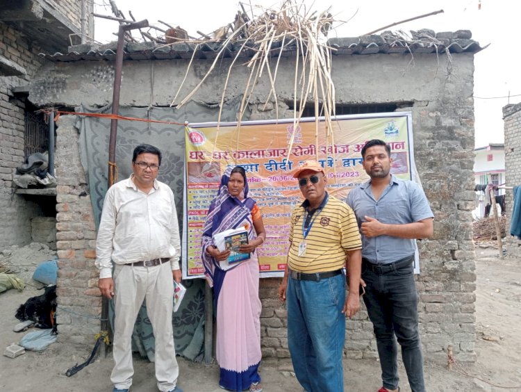 कालाजार घर घर खोज अभियान में  बेहतर भूमिका निभा रही है आशा सुनीता देवी