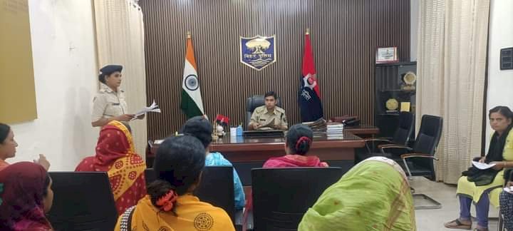 जिला पुलिस जन सुनवाई में 36 लोगों की सुनवाई